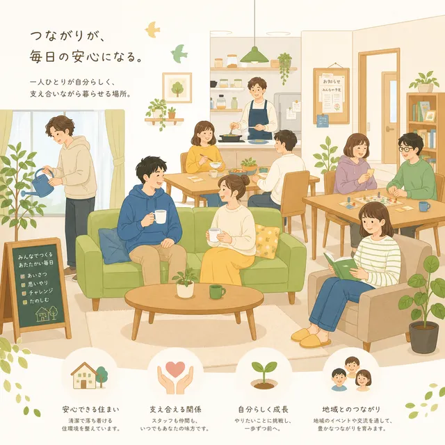 【利用者視点】グループホーム選びのポイントと注意点の画像