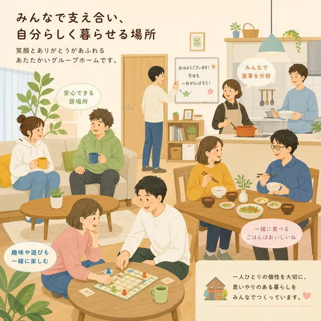 利用者視点で見るグループホームの選び方と生活の質向上の画像